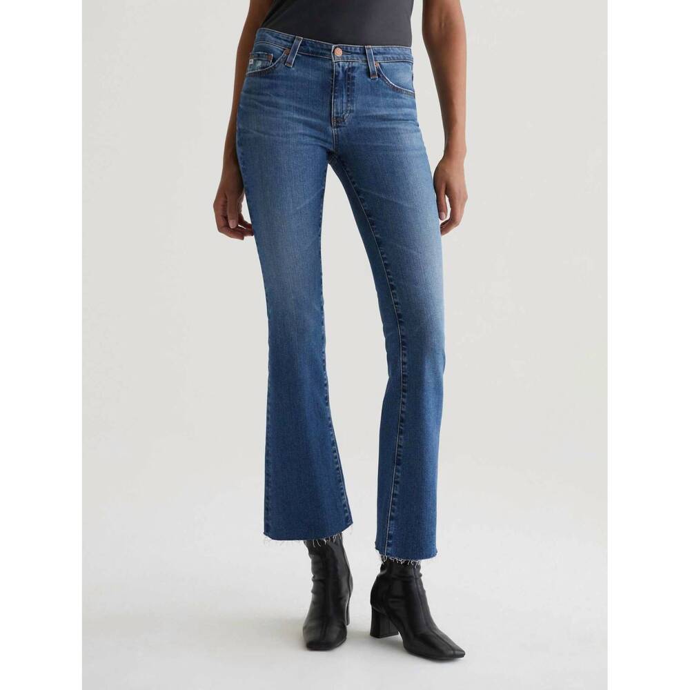 NEW AG JEANS angel low-rise boot denim jeans in 15 years prague
